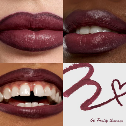 Easy Lazy Lip Combo~3D Voluming Gloss+Dual Coloring Stick Lip+Liner