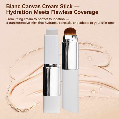 Color-Matching Cream Foundation Stick with Built-In Brush